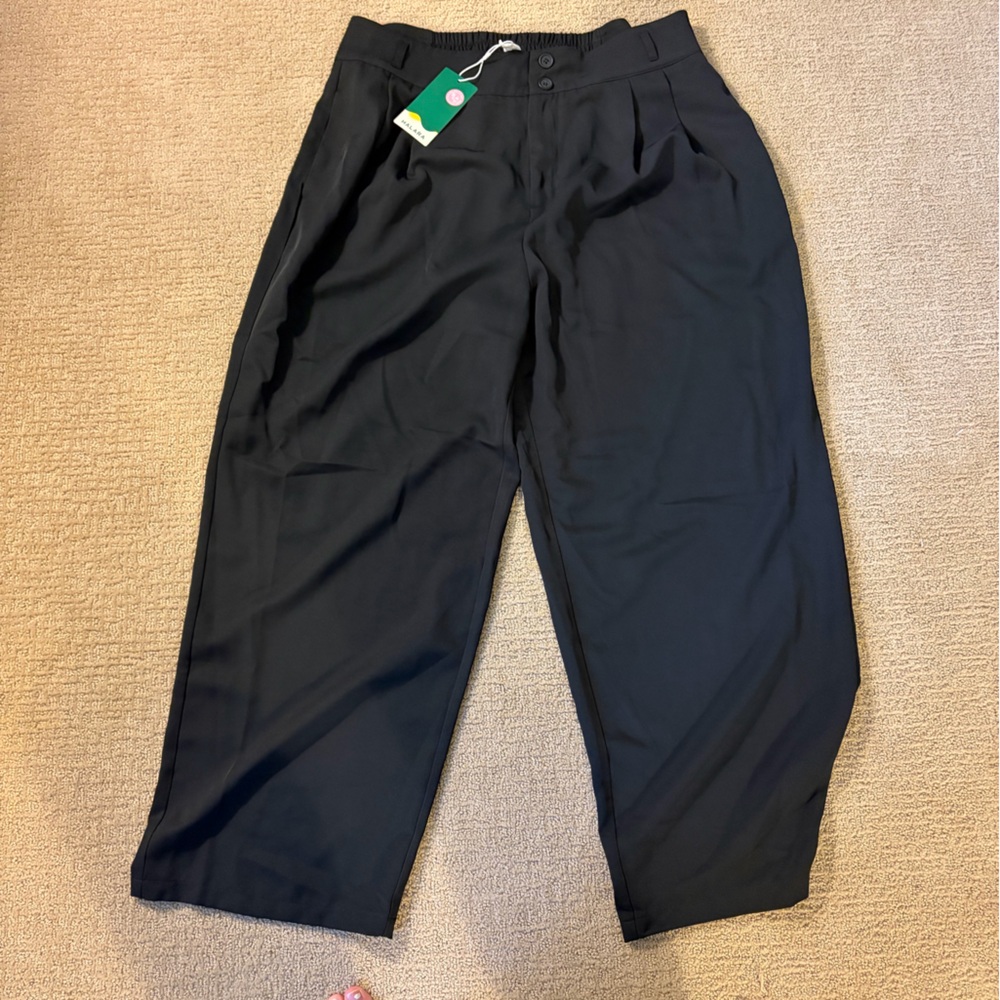 HALARA Black Wide Leg Pants